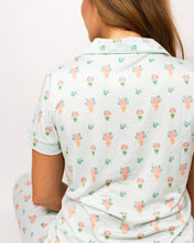Load image into Gallery viewer, Love Blooms Short Sleeve Pajama Set with Shorts