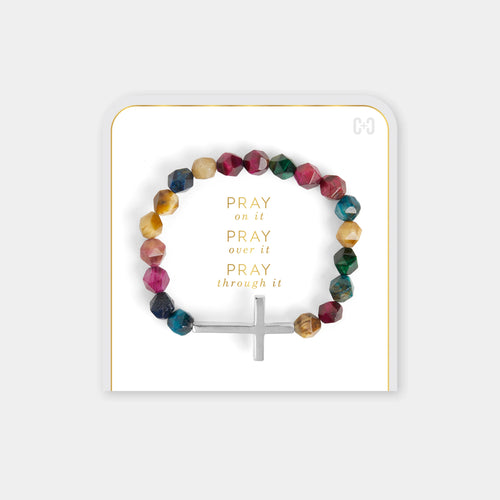 Pray On It Bracelet - Multi