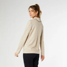 Load image into Gallery viewer, Rory Supersoft Cowl Neck Top - Oatmeal Heather