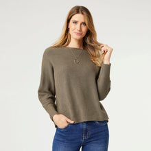 Load image into Gallery viewer, Relaxed Ciana Pullover Sweater - Olive Night