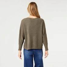 Load image into Gallery viewer, Relaxed Ciana Pullover Sweater - Olive Night