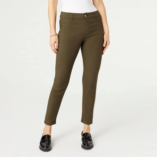 Cloud 9 Skinny Pant - Olive Night