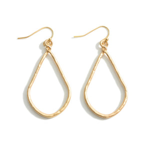 Gold Dainty Teardrop Earrings