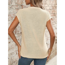 Load image into Gallery viewer, Shelby Knitted Top - Cream