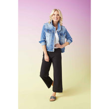 Load image into Gallery viewer, Georgie Wide Leg Crop Pant - Black