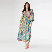 Load image into Gallery viewer, Lotus Paisley Maxi Dress