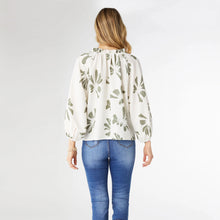 Load image into Gallery viewer, Marion Floral Print Blouse - Sage
