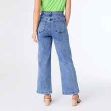 Load image into Gallery viewer, EverStretch Wide Leg Ankle Jeans - Medium Denim