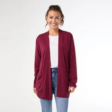 Load image into Gallery viewer, Everyday Cardigan - Merlot