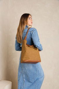 Harper Distressed Hobo - Charcoal