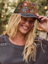 Load image into Gallery viewer, Natural Life Embroidered Trucker Hat - Camel