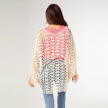 Load image into Gallery viewer, Ophelia Crochet Poncho - Natural