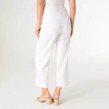 Load image into Gallery viewer, Georgie Wide Leg Cropped - White