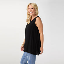 Load image into Gallery viewer, Tessa Reversible Tank - Black