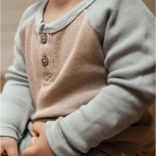 Load image into Gallery viewer, Burt's Bees Organic Thermal Boy Tee &amp; Pants Set