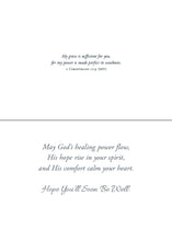 Load image into Gallery viewer, Christian Greetings Boxed Cards - Get Well - Floral Expressions