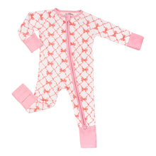 Load image into Gallery viewer, Beautiful Bows Baby Bamboo Pajamas