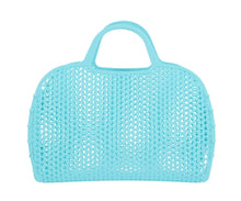 Load image into Gallery viewer, Retro Vintage Beach Bag - Turquoise