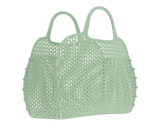 Load image into Gallery viewer, Retro Vintage Beach Bag - Sage