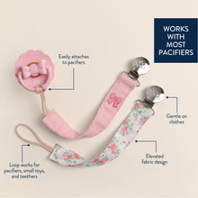 Load image into Gallery viewer, *NEW* Itzy Clip™ - Fabric Pacifier Strap: Bow