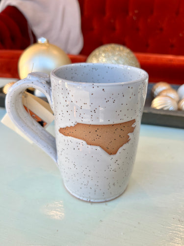 Missions Pottery North Carolina Mug - White