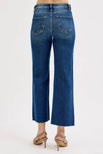 Load image into Gallery viewer, Risen Jeans - Tummy Control Crop Wide w/ Adjustable Waistband (raw Hem)