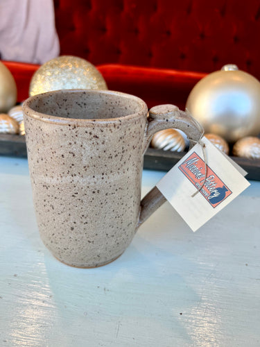 Missions Pottery Mug - Speckled Beige