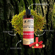 Load image into Gallery viewer, Grit Soap Supply - Goat Milk Body Wash 12oz. - Buckshot