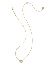 Load image into Gallery viewer, Kendra Scott Mallory Chrystal Short Pendant Necklace - Gold