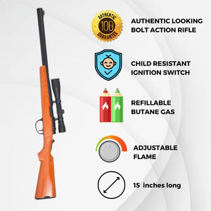 Bolt Action Rifle BBQ Lighter