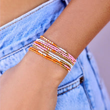 Load image into Gallery viewer, Pura Vida Stretch Bracelet - Warm Breeze Set of 8