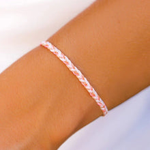 Load image into Gallery viewer, Pura Vida Multi Mini Braided Bracelet - Boarding for Breast Cancer