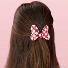 Load image into Gallery viewer, Small Teleties Flat Hair Clip - Disney Minnie's Bow