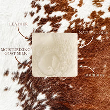 Load image into Gallery viewer, Grit Soap Supply - Goat Milk Bar Soap - Cowhide Bourbon