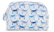 Load image into Gallery viewer, TRVL Design - Stow It Dopp Bag - Puppy Love Blue