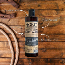 Load image into Gallery viewer, Grit Soap Supply - Goat Milk Body Wash 12oz. - Outlaw