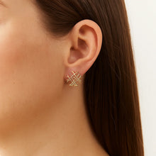 Load image into Gallery viewer, Logo Stud Earrings - Gold