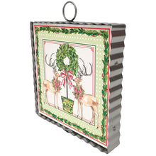 Load image into Gallery viewer, RTC Mini Art Traditional Tidings Deer &amp; Topiary