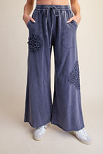 Load image into Gallery viewer, Blueberry Crochet Patch Pants