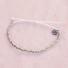 Load image into Gallery viewer, Pura Vida Multi Mini Braided Bracelet - Mental Health Awareness