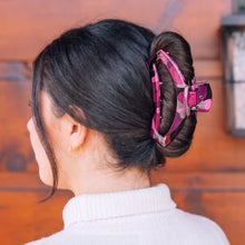Load image into Gallery viewer, Large Teleties Open Hair Clip - Garden Glam