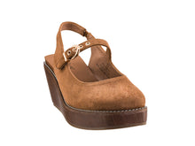 Load image into Gallery viewer, Corky’s Pity Party - Chestnut Faux Suede