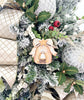 RTC Gold Bow Manger & Baby Jesus Ornament