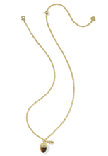 Load image into Gallery viewer, Kendra Scott Acorn Short Pendant Necklace - Gold
