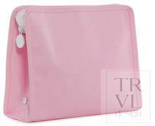 Load image into Gallery viewer, TRVL Design - Roadie Large Zip Pouch - Coated Canvas Peony