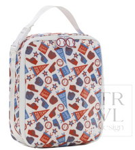 Load image into Gallery viewer, TRVL Design - Lunch Box Insulated Lunch Bag - Play Ball