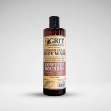 Load image into Gallery viewer, Grit Soap Supply - Goat Milk Body Wash 12oz. - Cowhide Bourbon