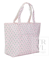 Load image into Gallery viewer, TRVL Design - Jumbo Tote XL - Petite Fleur Pink