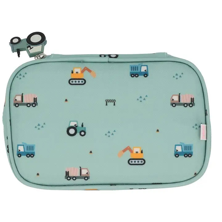 Kid's Sanitary Bag - Trucks
