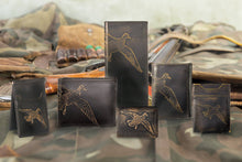 Load image into Gallery viewer, Mallard Burnished Leather Magnetic Front Pocket Wallet